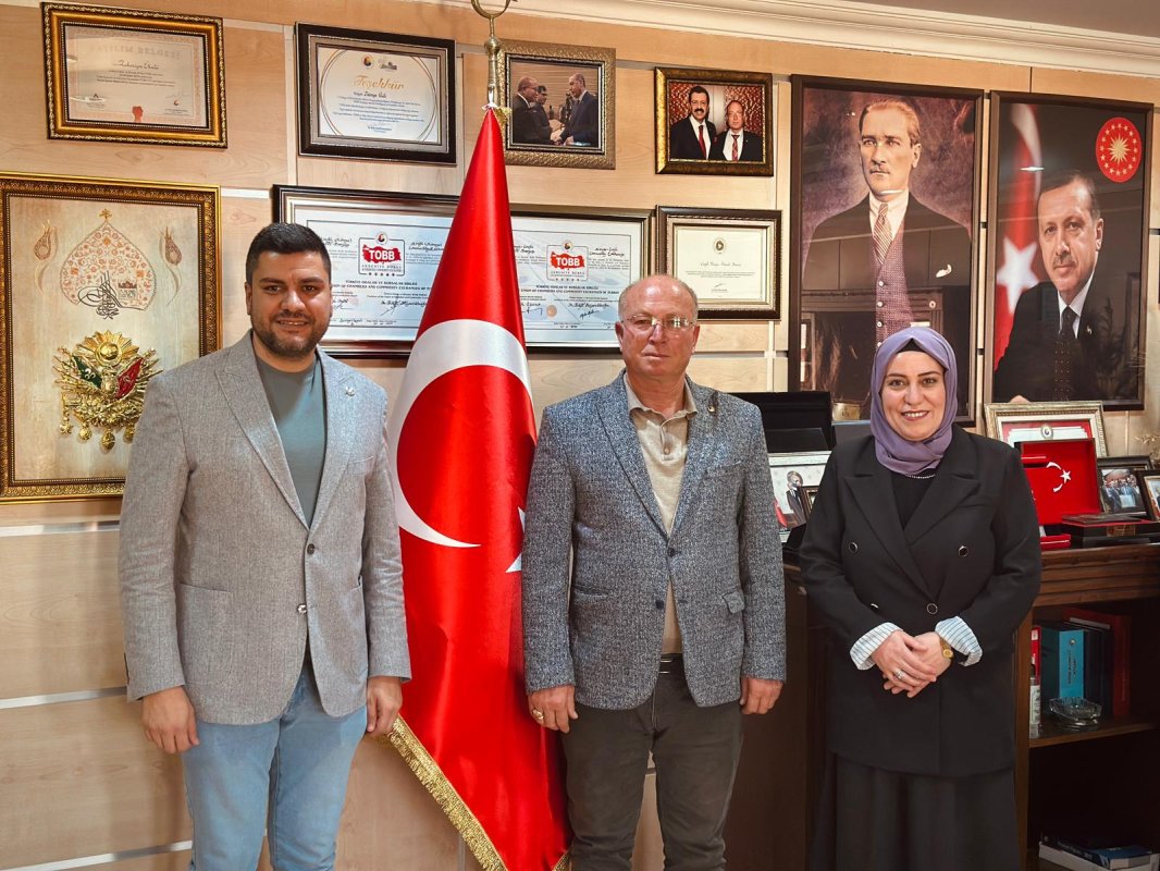 YENİDEN REFAH PARTİSİ’NDEN EREĞLİ TİCARET BORSASI’NA ZİYARET 