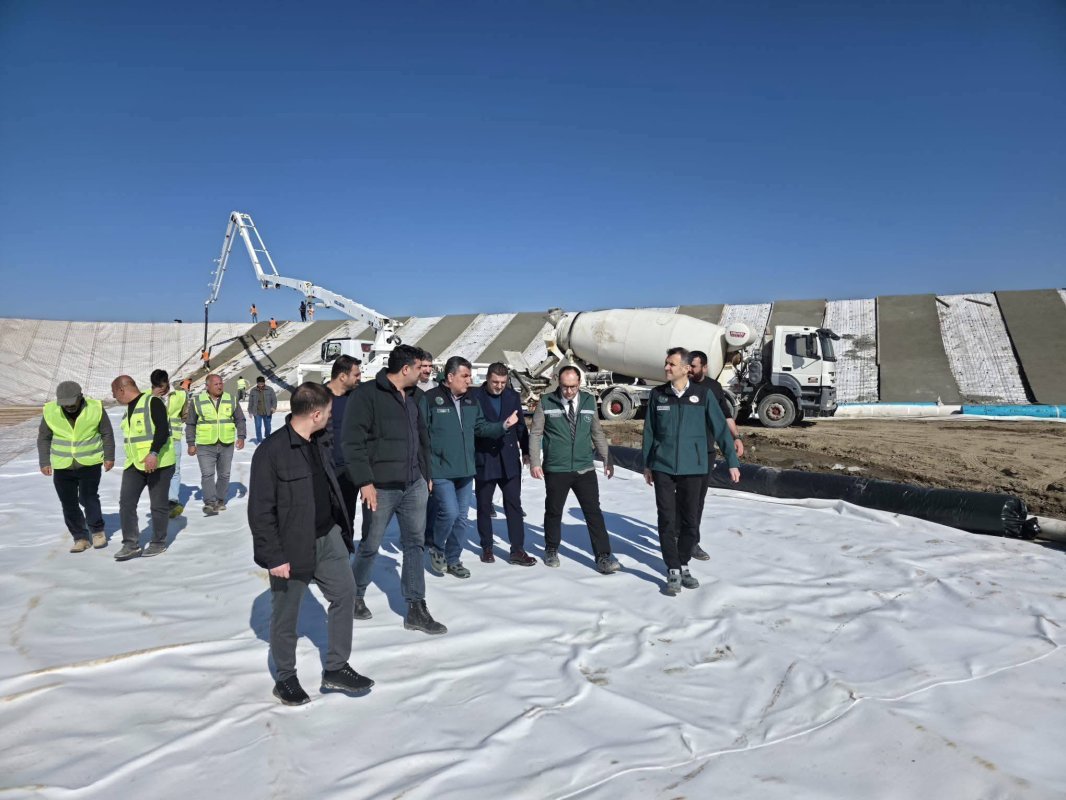 DSİ BÖLGE MÜDÜRÜ MEHMET ALP’TEN EREĞLİ’DE İNCELEME